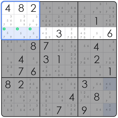 sudoku number placement strategies